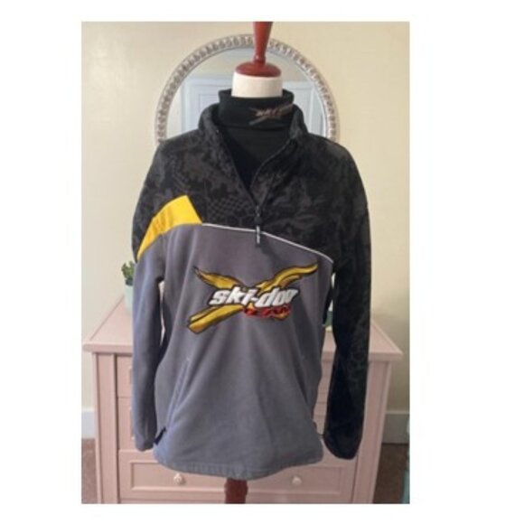 Ladies Ski-Doo Half Zip Snow Fleece - Picture 8 of 8